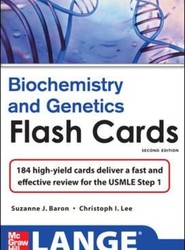 Lange Biochemistry and Genetics Flash Cards 2/E