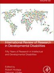 International Review of Research in Developmental Disabilities: Volume 50