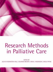 Research methods in palliative care