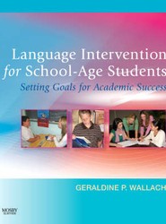 Language Intervention for School-Age Students