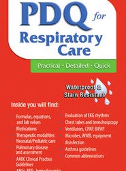 Mosby's PDQ for Respiratory Care