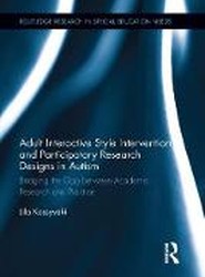 Adult Interactive Style Intervention and Participatory Research Designs in Autism