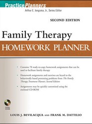 Family Therapy Homework Planner