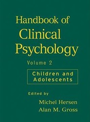 Handbook of Clinical Psychology V 2 - Children and Adolescents