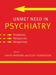 Unmet Need in Psychiatry