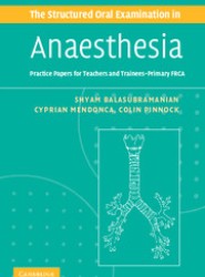 The Structured Oral Examination in Anaesthesia