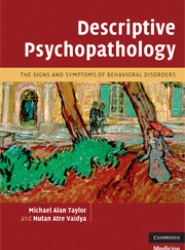 Descriptive Psychopathology