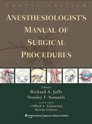 Anesthesiologist's Manual of Surgical Procedures