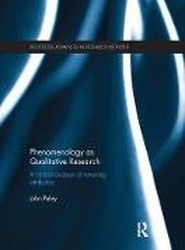 Phenomenology as Qualitative Research