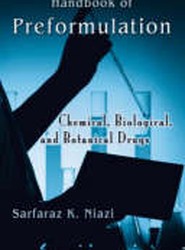 Handbook of Preformulation