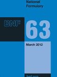 British National Formulary (BNF) 63