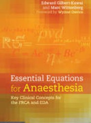 Essential Equations for Anaesthesia
