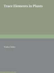 Trace Elements in Plants