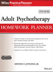 Adult Psychotherapy Homework Planner