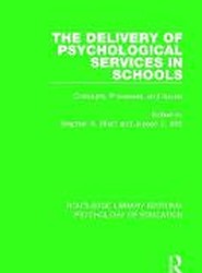 The Delivery of Psychological Services in Schools