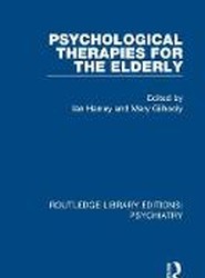 Psychological Therapies for the Elderly