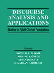Discourse Analysis and Applications