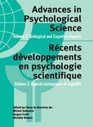 Advances in Psychological Science, Volume 2