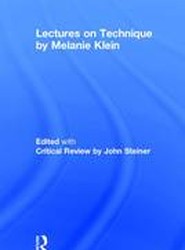 Lectures on Technique by Melanie Klein