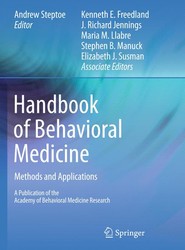 Handbook of Behavioral Medicine