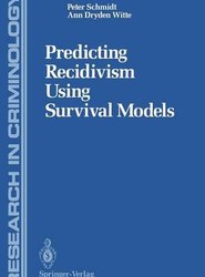 Predicting Recidivism Using Survival Models