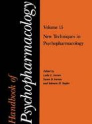 Handbook of Psychopharmacology