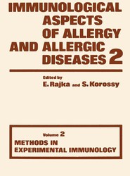 Immunological Aspects of Allergy and Allergic diseases