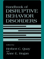 Handbook of Disruptive Behavior Disorders
