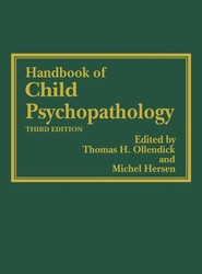 Handbook of Child Psychopathology