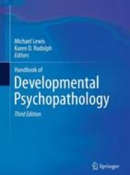 Handbook of Developmental Psychopathology