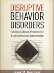 Disruptive Behavior Disorders