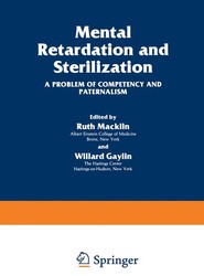 Mental Retardation and Sterilization