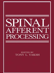 Spinal Afferent Processing