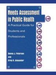Needs Assessment in Public Health