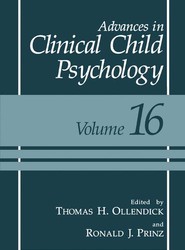 Advances in Clinical Child Psychology