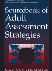 Sourcebook of Adult Assessment Strategies