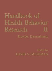 Handbook of Health Behavior Research II