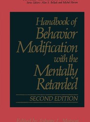 Handbook of Behavior Modification with the Mentally Retarded