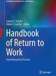 Handbook of Return to Work