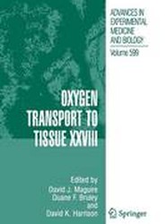 Oxygen Transport to Tissue XXVIII