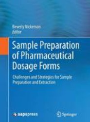 Sample Preparation of Pharmaceutical Dosage Forms