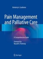 Pain Management and Palliative Care