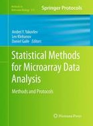 Statistical Methods for Microarray Data Analysis