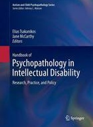 Handbook of Psychopathology in Intellectual Disability