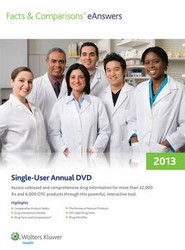 Facts & Comparisons Eanswers Annual DVD 2013