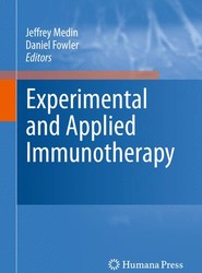 Experimental and Applied Immunotherapy