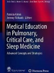Medical Education in Pulmonary, Critical Care, and Sleep Medicine
