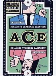 A.C.E. Medical Mnemonics Flashcards: Single Version