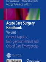 Acute Care Surgery Handbook