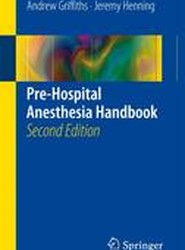 Pre-Hospital Anesthesia Handbook